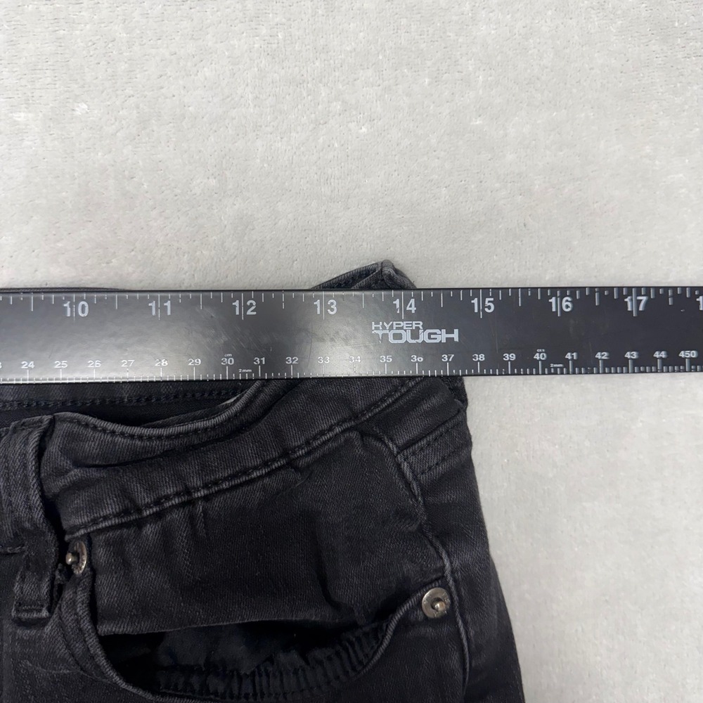Pistola Skinny Jeans Womens 31 Black Faded High Rise Stretch P6731BEM-SBK - Picture 4 of 12